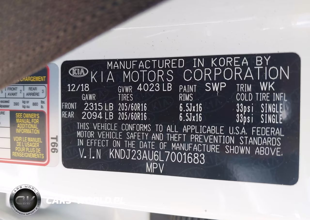 2020 Kia Soul S VIN:KNDJ23AU6L7001683 - 9