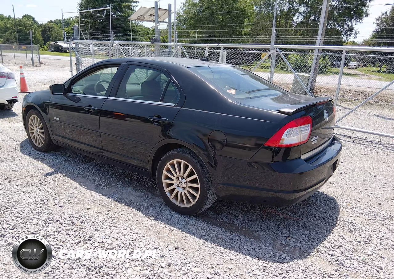2007 Mercury Milan I4 Premier VIN:3MEHM08Z27R628760 - 3