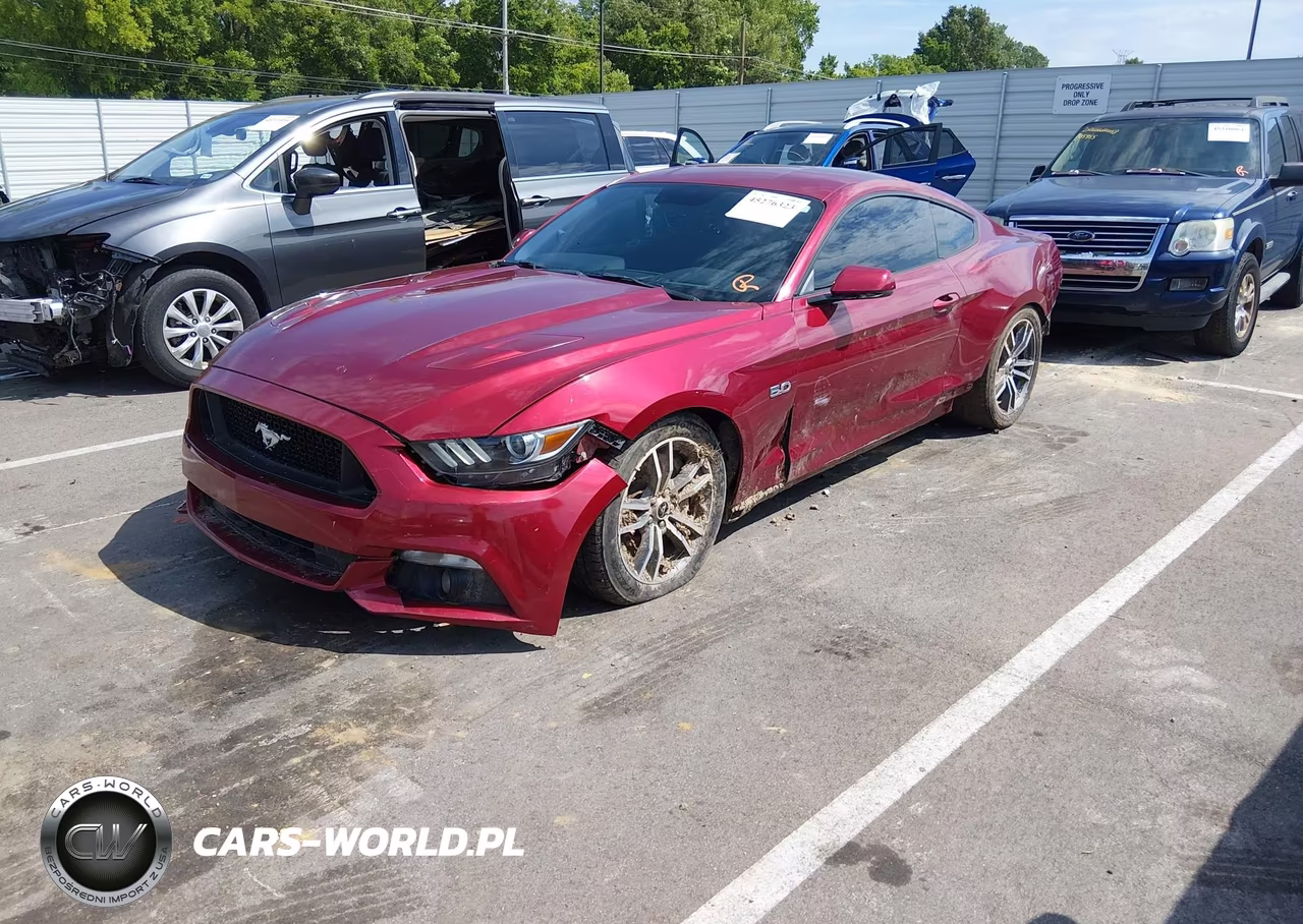 2016 Ford Mustang Gt Premium VIN:1FA6P8CF5G5302102 - 2