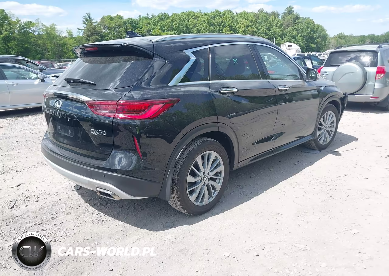 2025 Infiniti Qx50 Luxe Awd VIN:3PCAJ5BB9SF110949 - 4