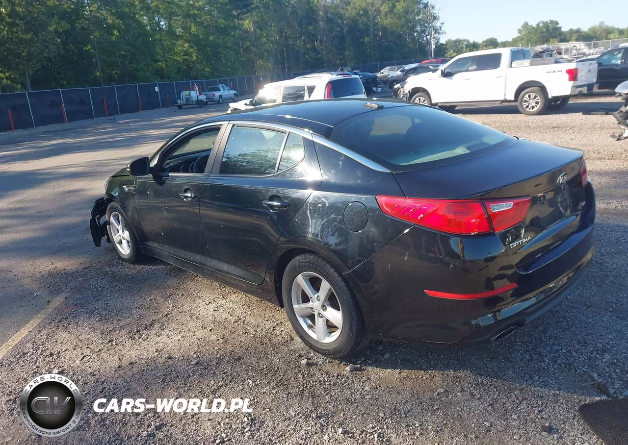 2014 Kia Optima Lx VIN:5XXGM4A70EG279560 - 3