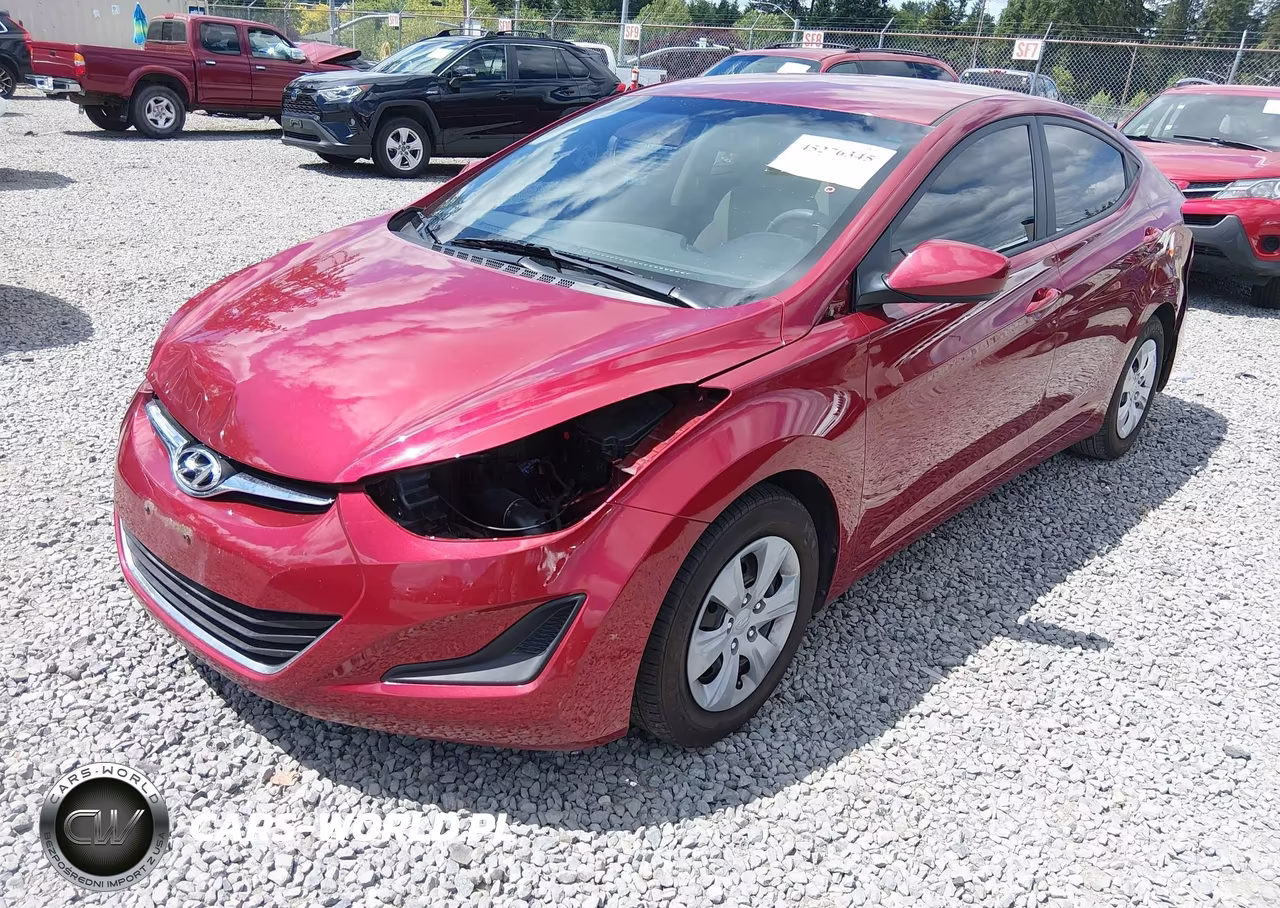 2016 Hyundai Elantra Se VIN:5NPDH4AEXGH721600 - 2