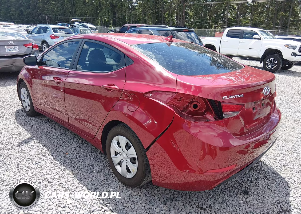 2016 Hyundai Elantra Se VIN:5NPDH4AEXGH721600 - 3