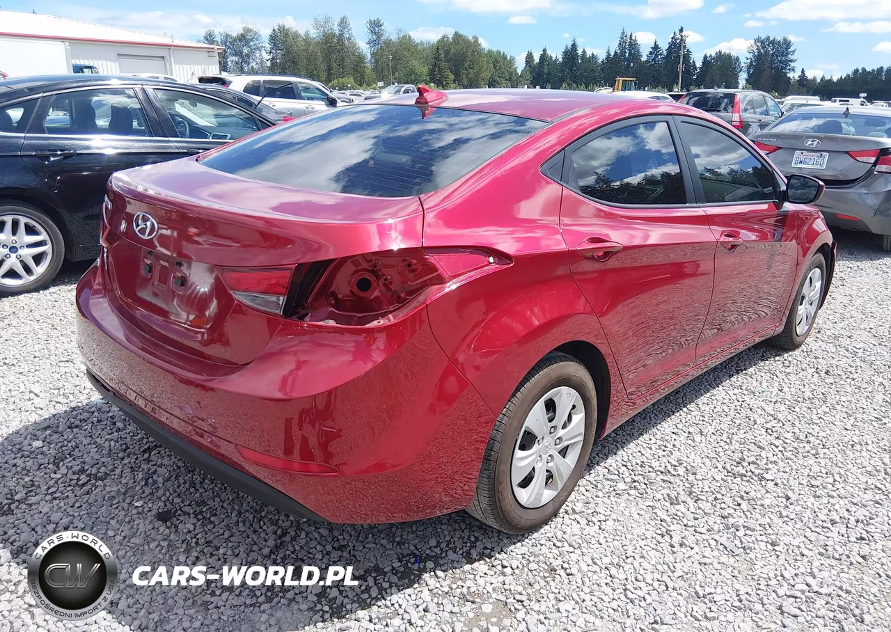 2016 Hyundai Elantra Se VIN:5NPDH4AEXGH721600 - 4