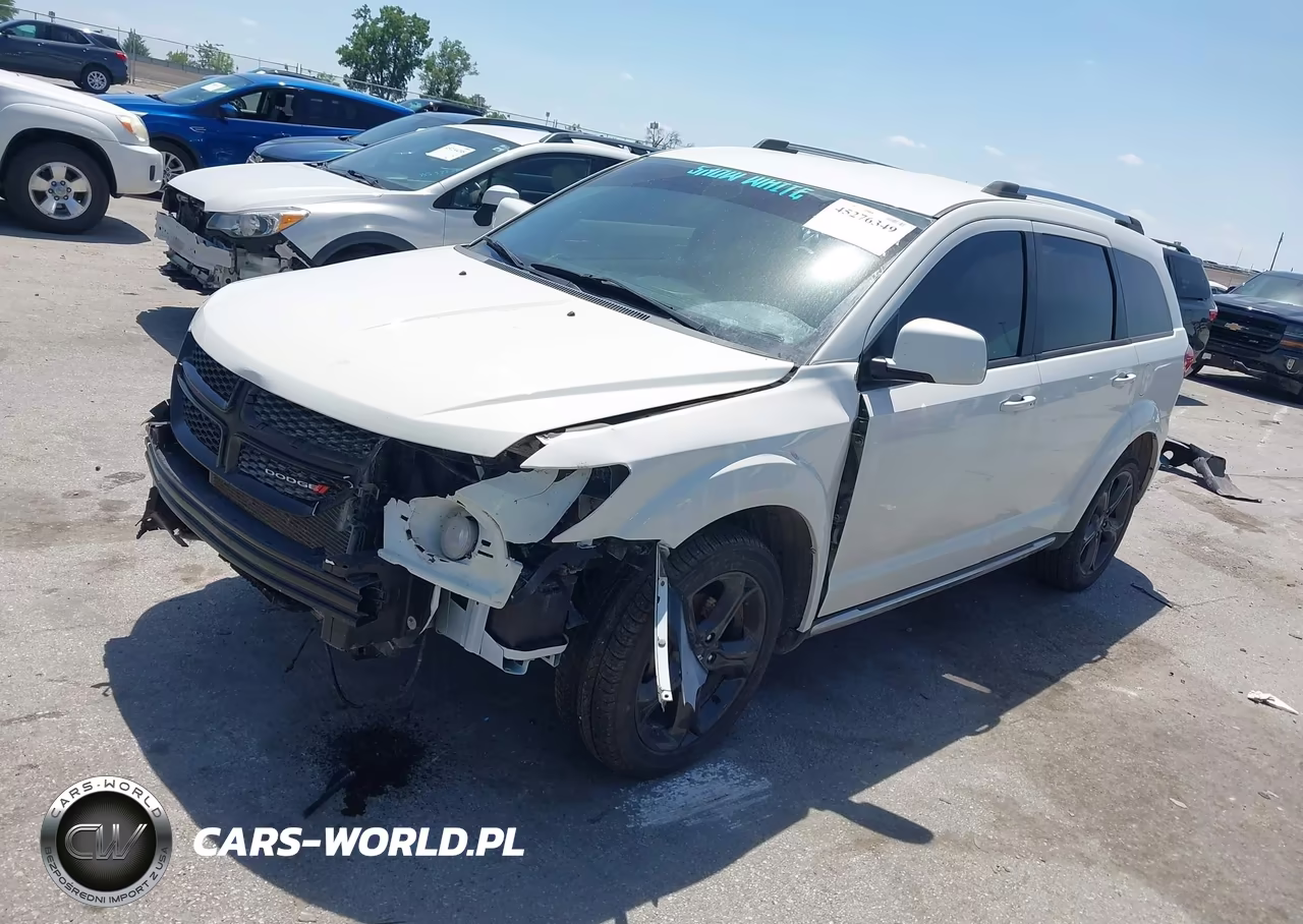 2018 Dodge Journey Crossroad Awd VIN:3C4PDDGG4JT387346 - 2