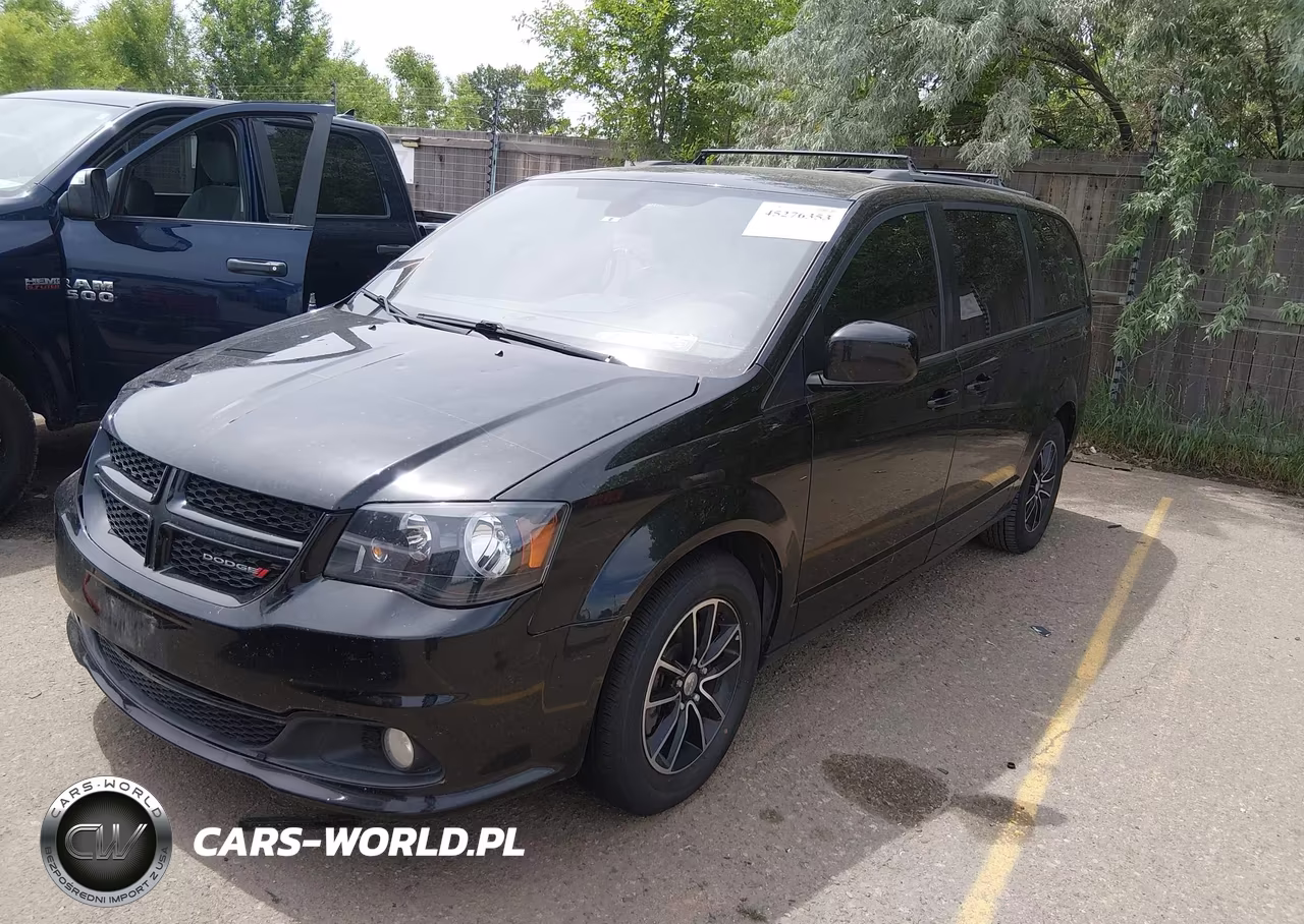 2018 Dodge Grand Caravan Gt VIN:2C4RDGEG8JR346475 - 2