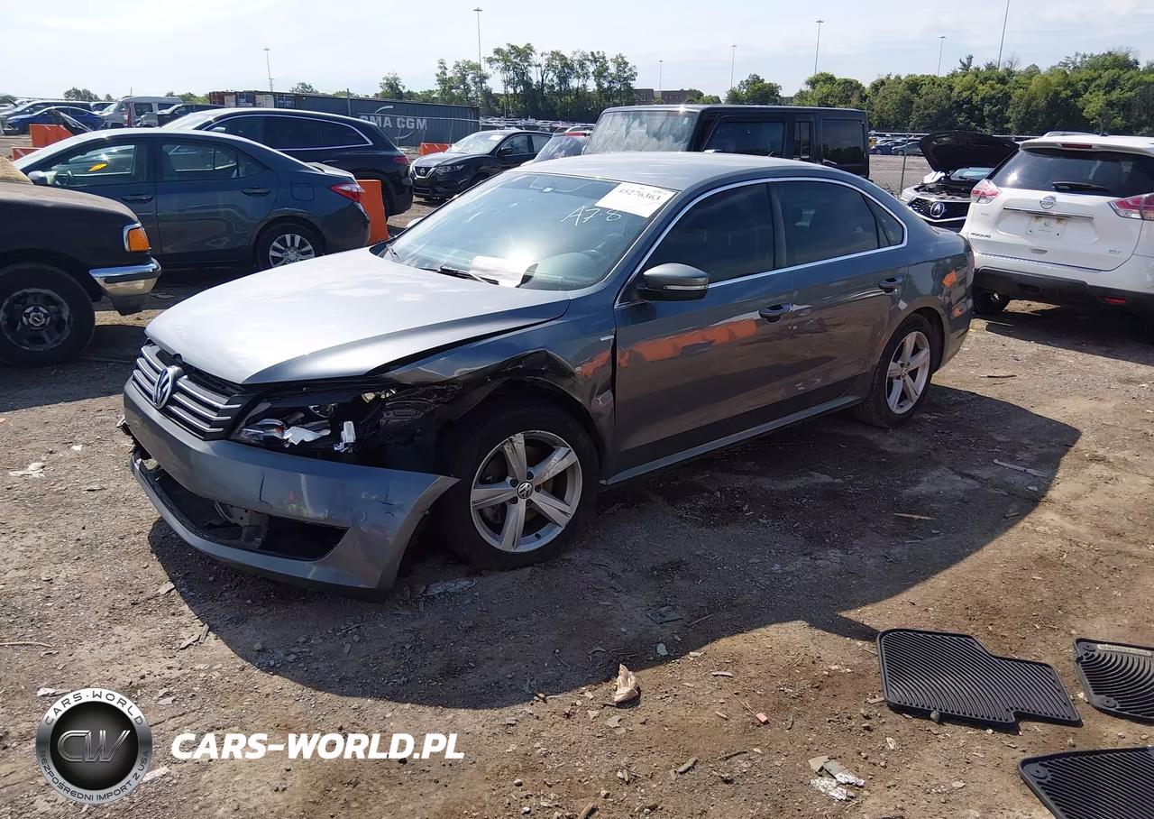 2014 Volkswagen Passat 1.8T Wolfsburg Edition VIN:1VWAT7A37EC022240 - 2