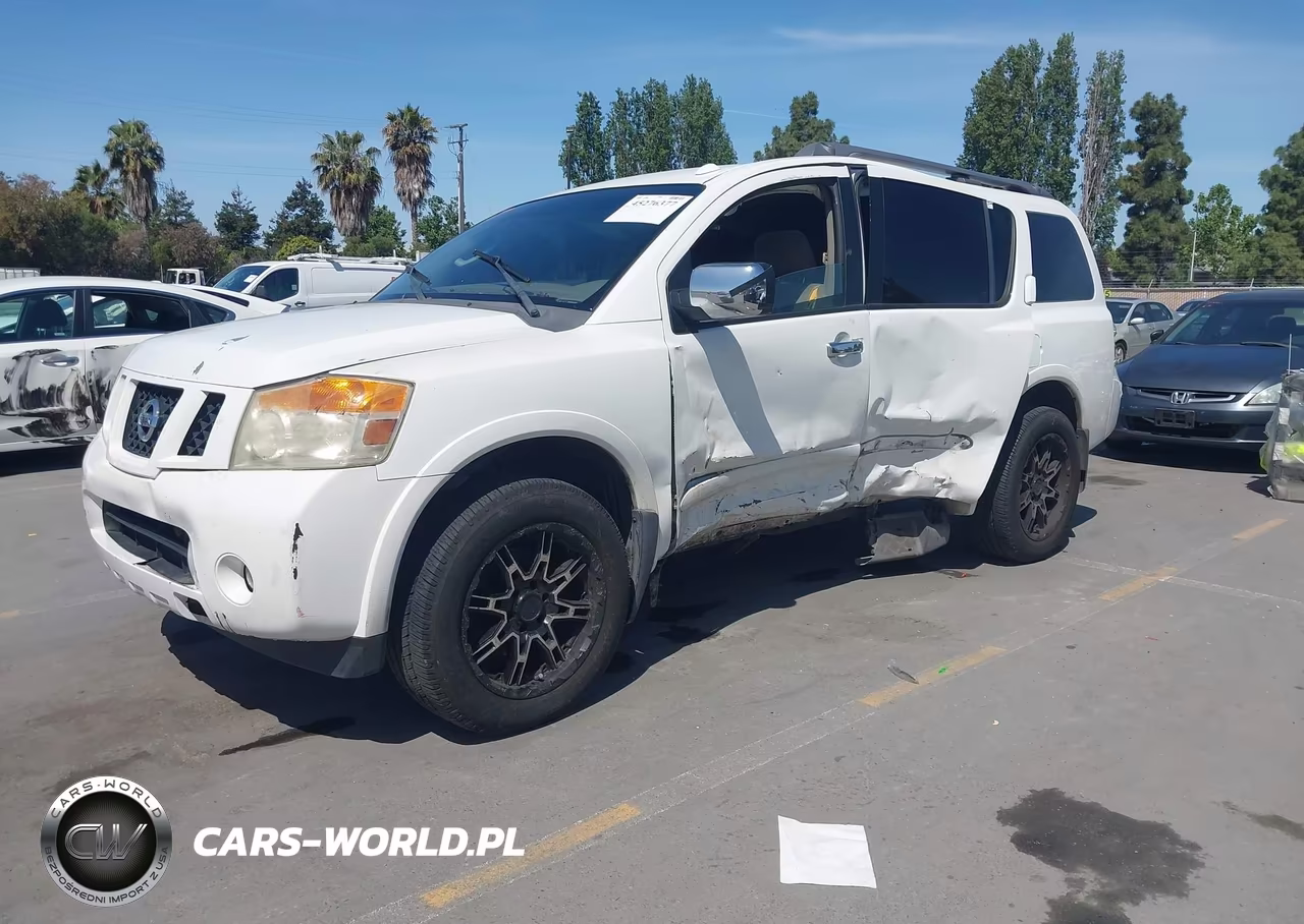 2011 Nissan Armada Sv VIN:5N1AA0NC2BN611461 - 2