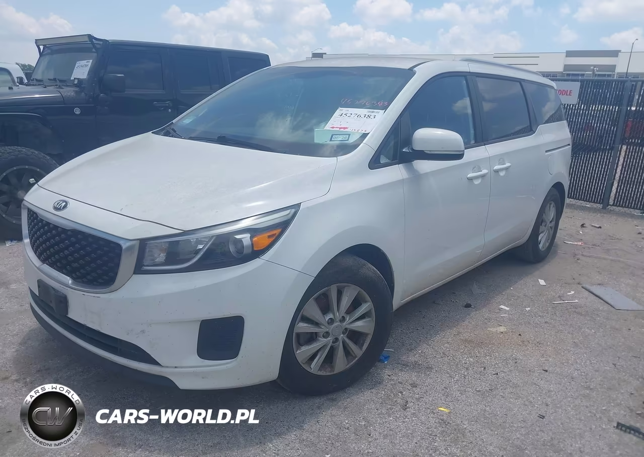 2016 Kia Sedona Lx VIN:KNDMB5C16G6099962 - 2