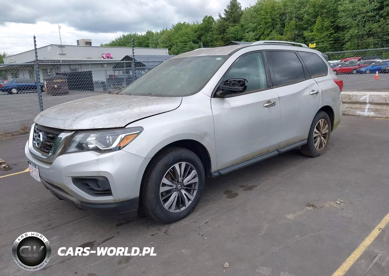 2017 Nissan Pathfinder Platinum-S-Sl-Sv VIN:5N1DR2MMXHC602202 - 2