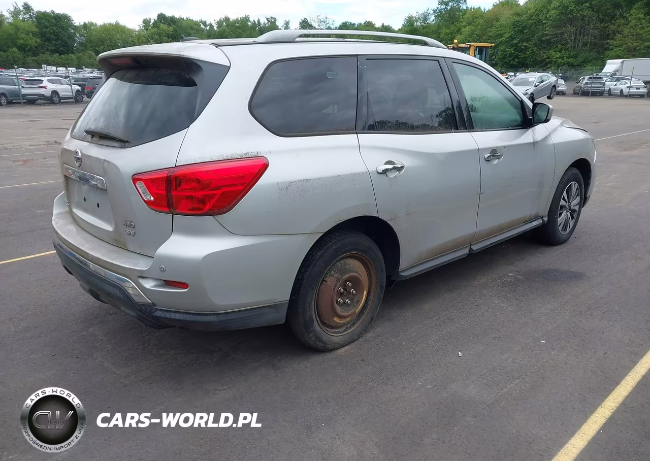 2017 Nissan Pathfinder Platinum-S-Sl-Sv VIN:5N1DR2MMXHC602202 - 4