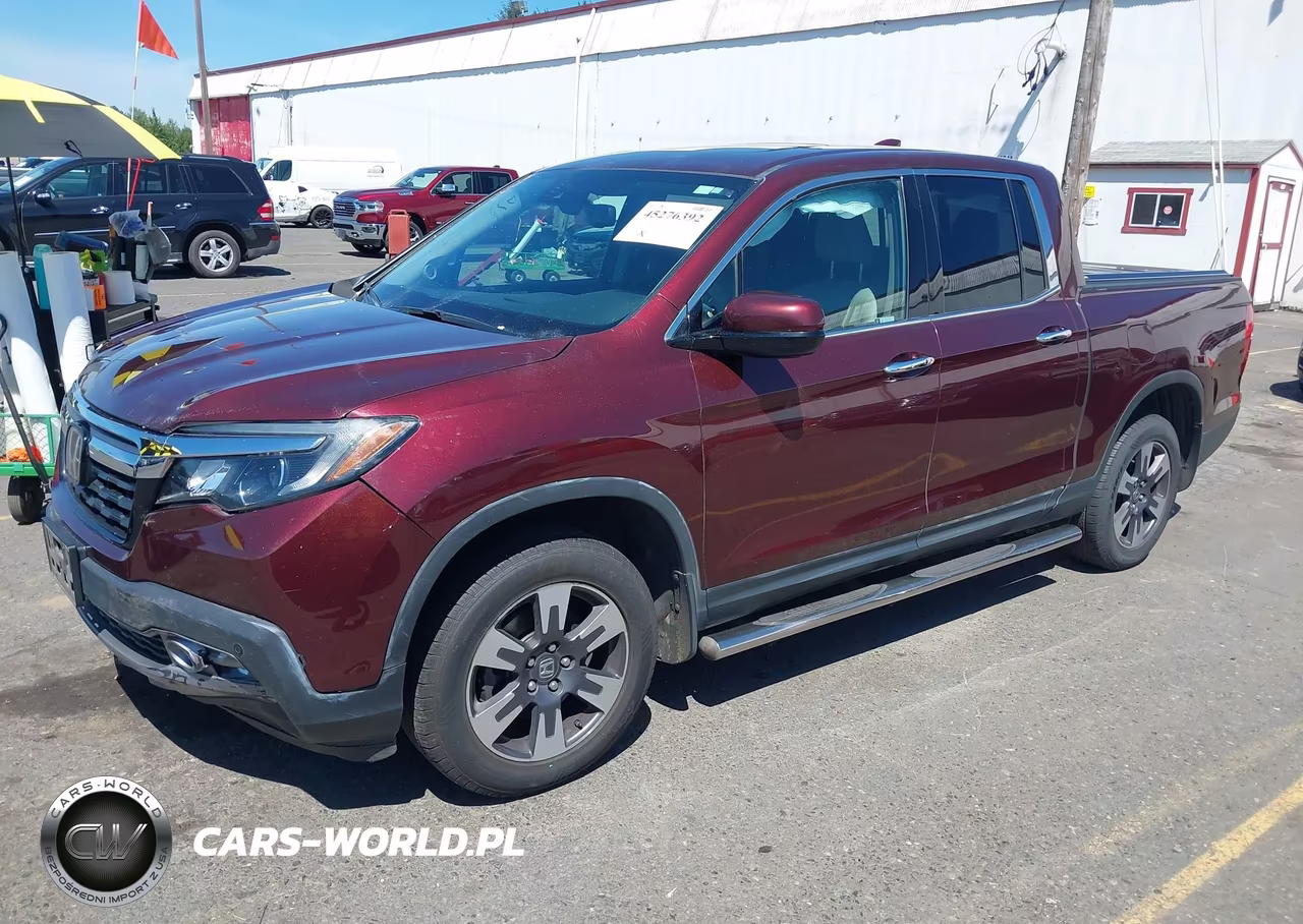 2019 Honda Ridgeline Rtl-E VIN:5FPYK3F79KB024425 - 2