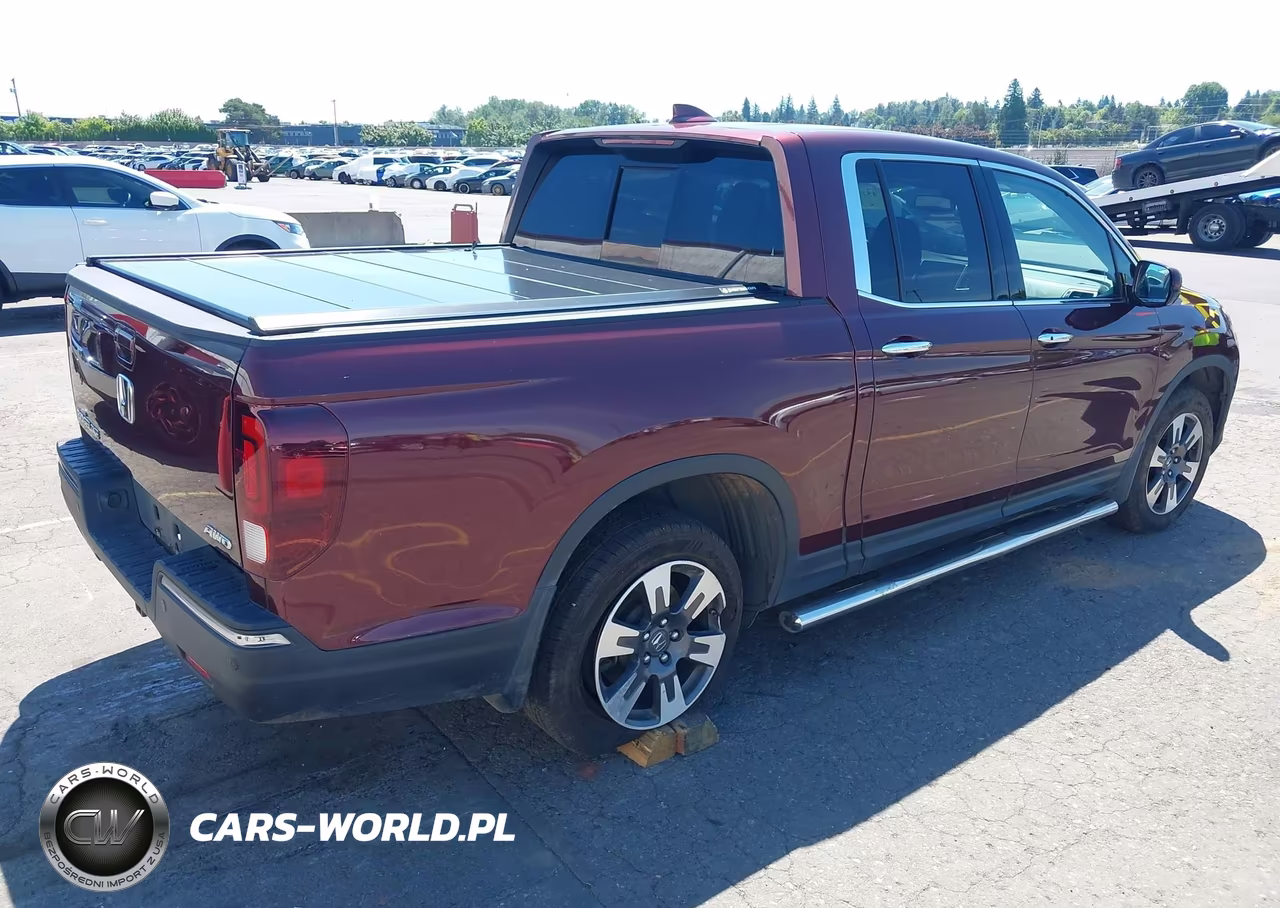 2019 Honda Ridgeline Rtl-E VIN:5FPYK3F79KB024425 - 4