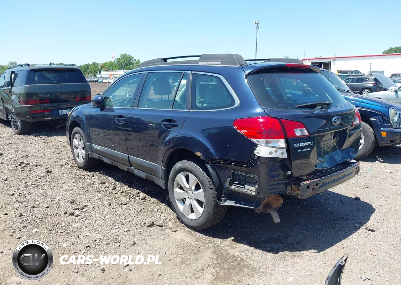 2012 Subaru Outback 2.5I VIN:4S4BRCAC6C3212764 - 3