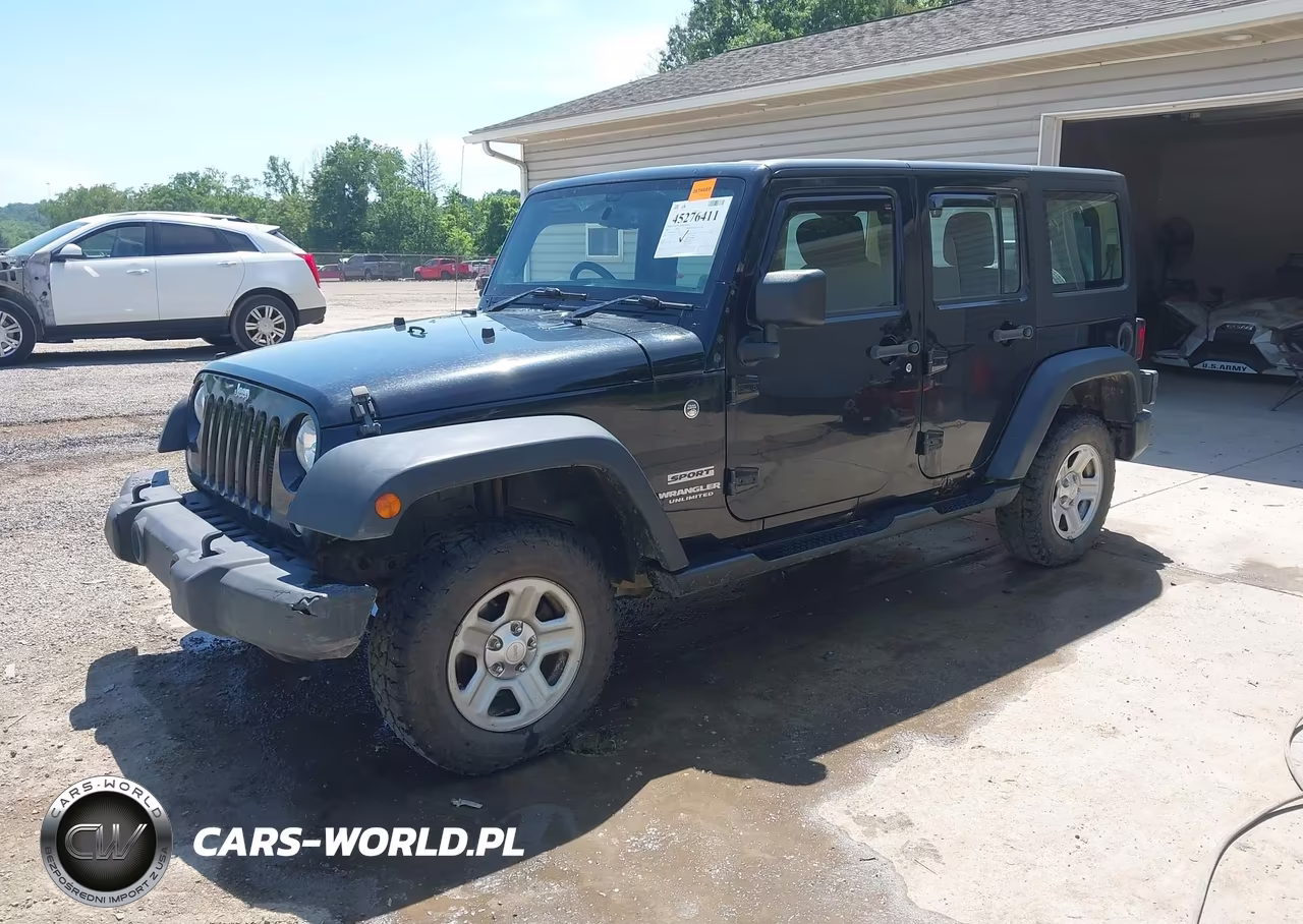 2014 Jeep Wrangler Unlimited Sport Rhd VIN:1C4BJWKG2EL257055 - 2