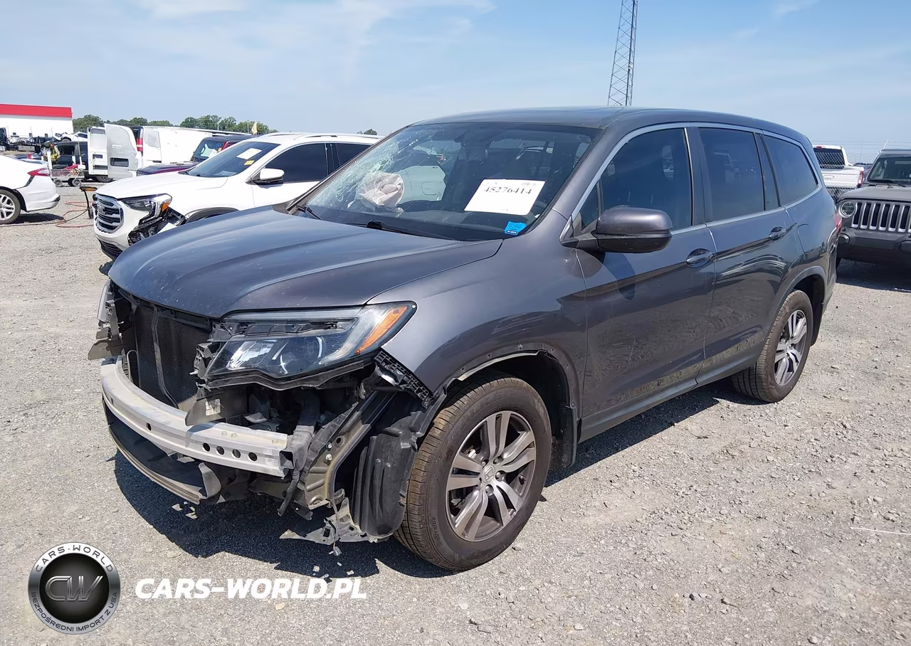 2017 Honda Pilot Ex-L VIN:5FNYF6H85HB028551 - 2