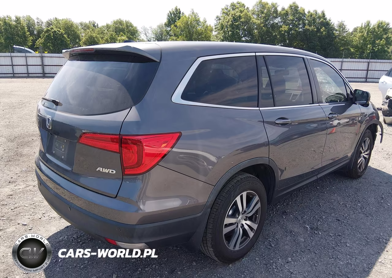 2017 Honda Pilot Ex-L VIN:5FNYF6H85HB028551 - 4