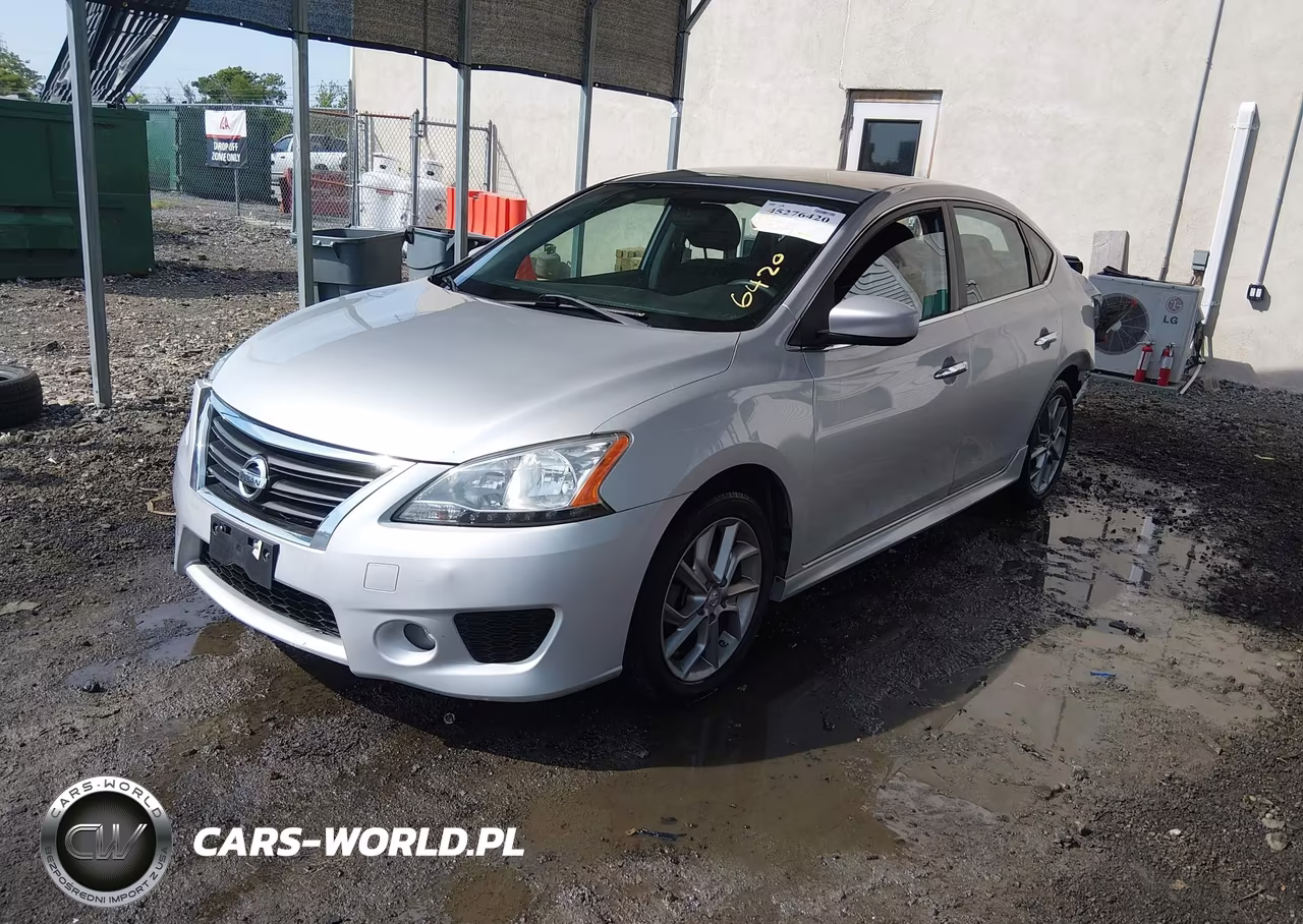 2013 Nissan Sentra Sr VIN:3N1AB7AP7DL675472 - 2