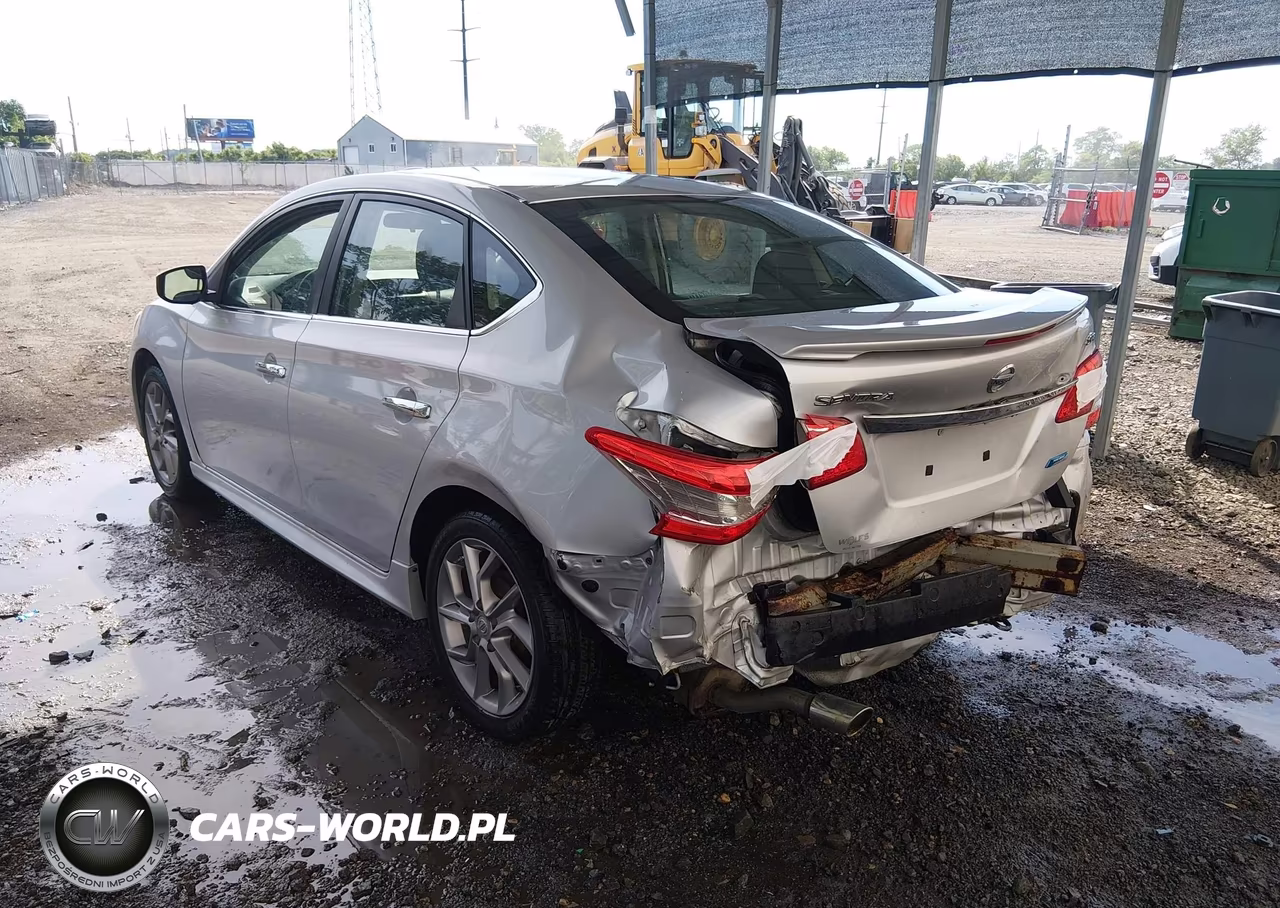 2013 Nissan Sentra Sr VIN:3N1AB7AP7DL675472 - 3