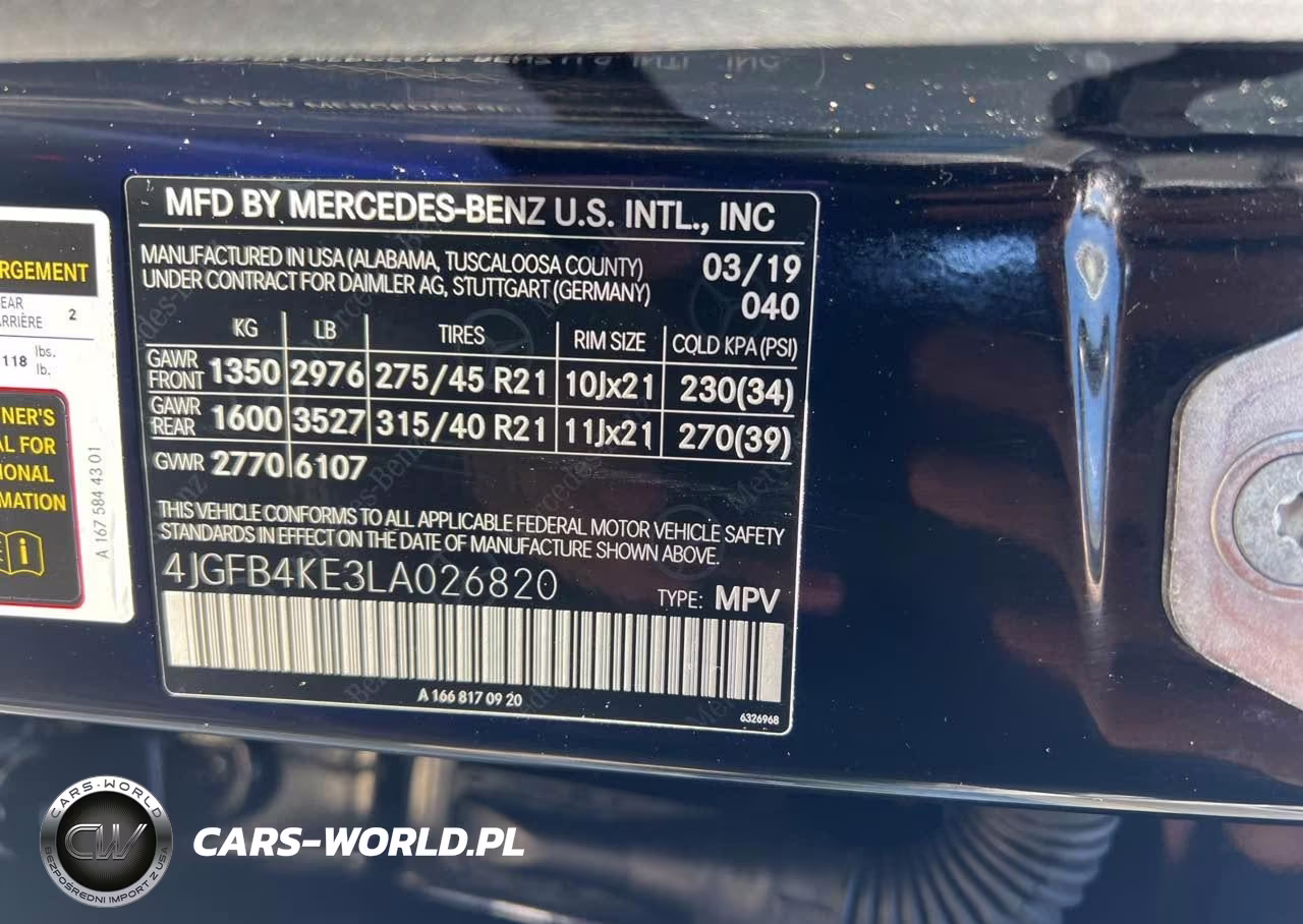 2020 Mercedes-Benz Gle 350 4Matic VIN:4JGFB4KE3LA026820 - 9