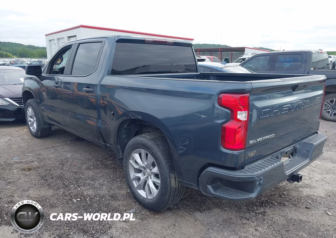 2020 Chevrolet Silverado 1500 2Wd Short Bed Custom VIN:3GCPWBEK0LG454056 - 3