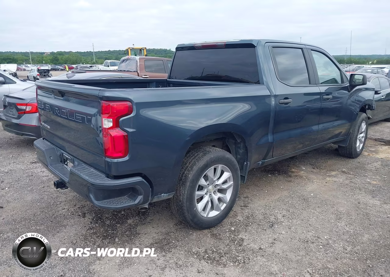 2020 Chevrolet Silverado 1500 2Wd Short Bed Custom VIN:3GCPWBEK0LG454056 - 4