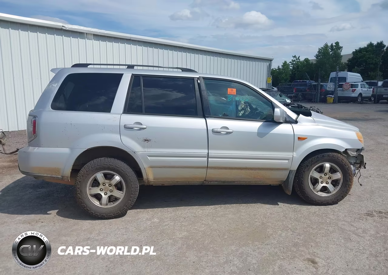 2007 Honda Pilot Ex-L VIN:2HKYF18637H515474 - 10