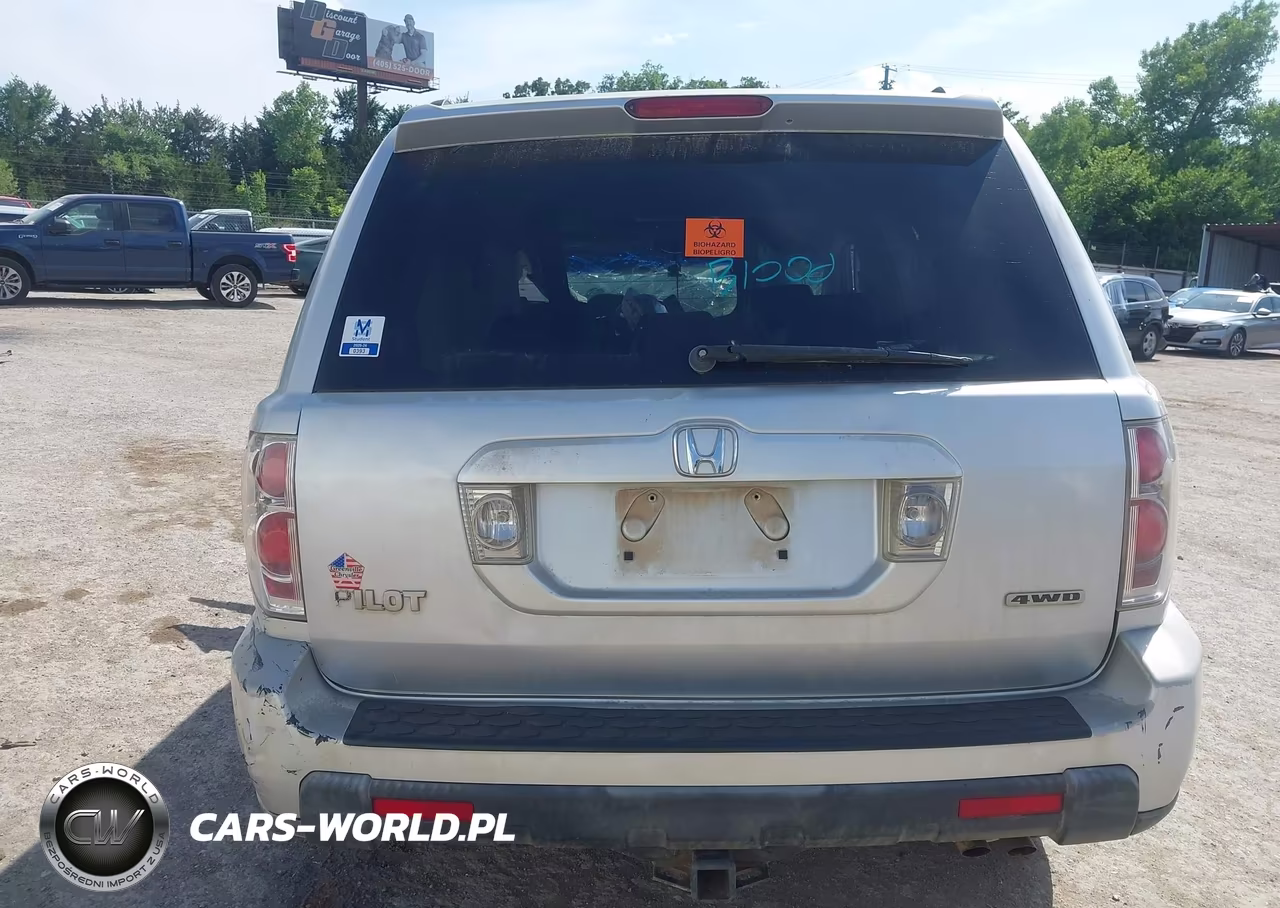 2007 Honda Pilot Ex-L VIN:2HKYF18637H515474 - 13