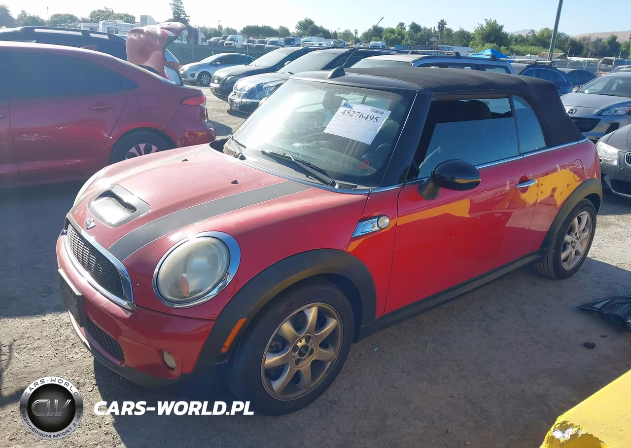 2010 Mini Cooper S VIN:WMWMS3C51ATY51158 - 2