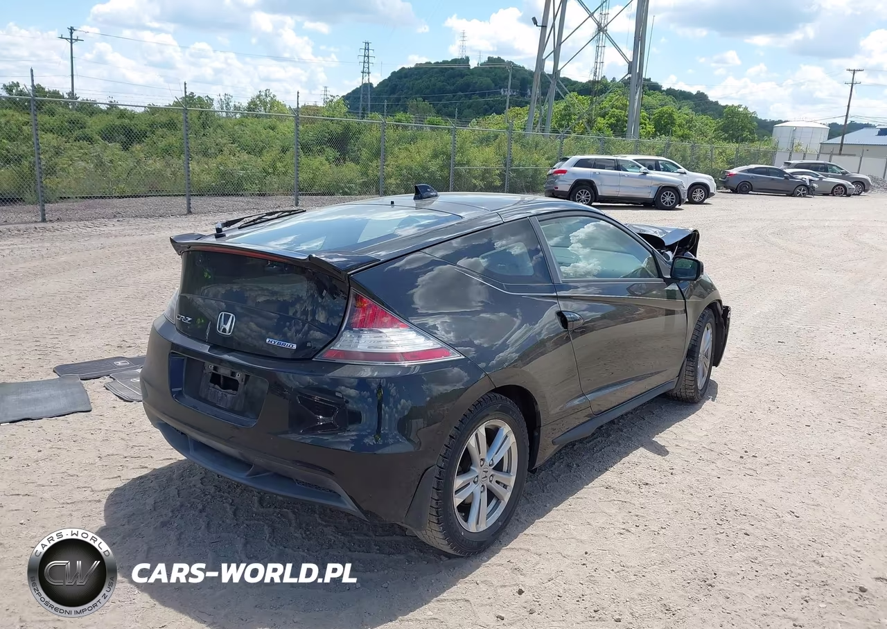 2011 Honda Cr-Z Ex VIN:JHMZF1D69BS005942 - 4