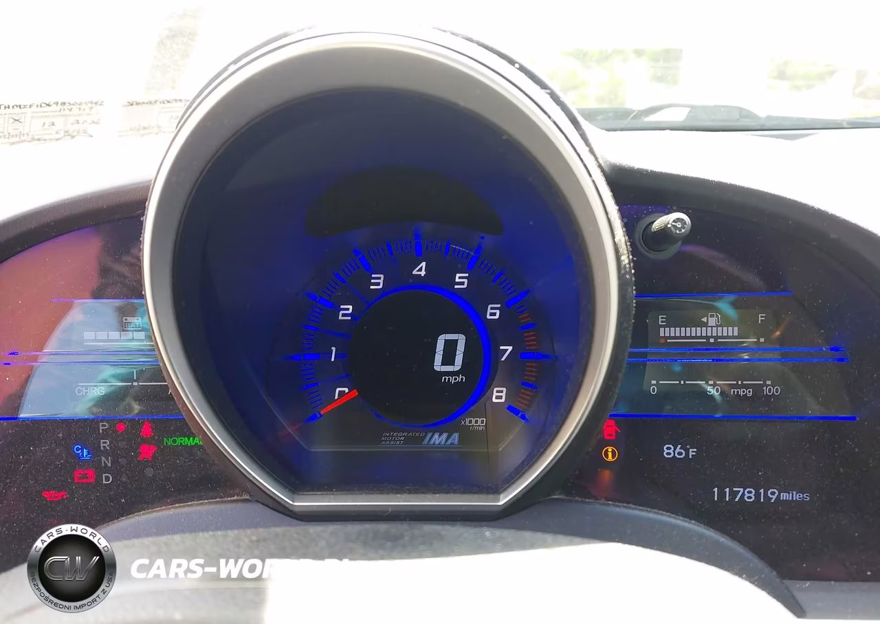 2011 Honda Cr-Z Ex VIN:JHMZF1D69BS005942 - 7
