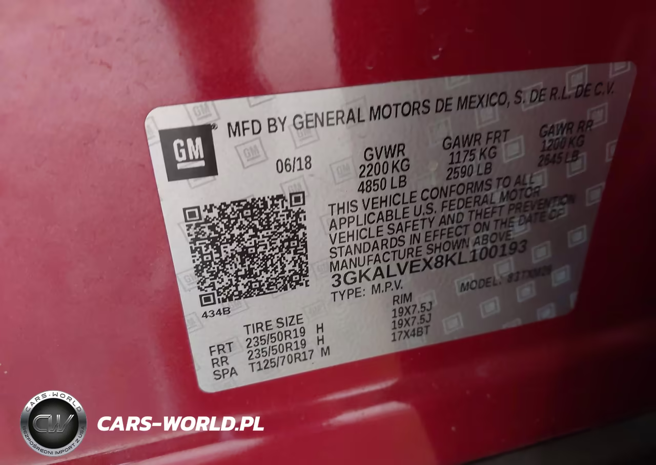 2019 GMC Terrain Slt VIN:3GKALVEX8KL100193 - 9