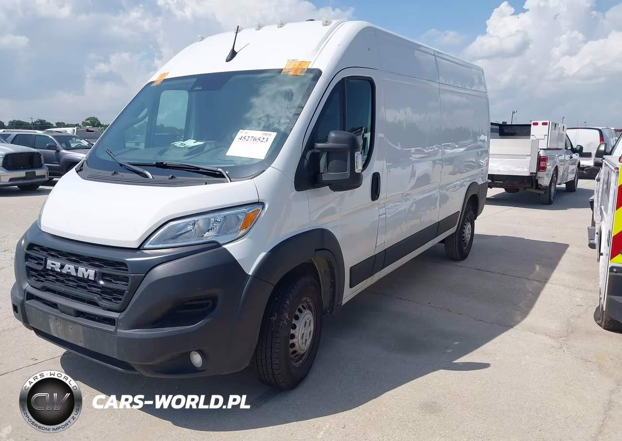 2024 Ram Promaster 2500 Tradesman High Roof 159 Wb W-Pass Seat VIN:3C6LRVDG3RE140174 - 2