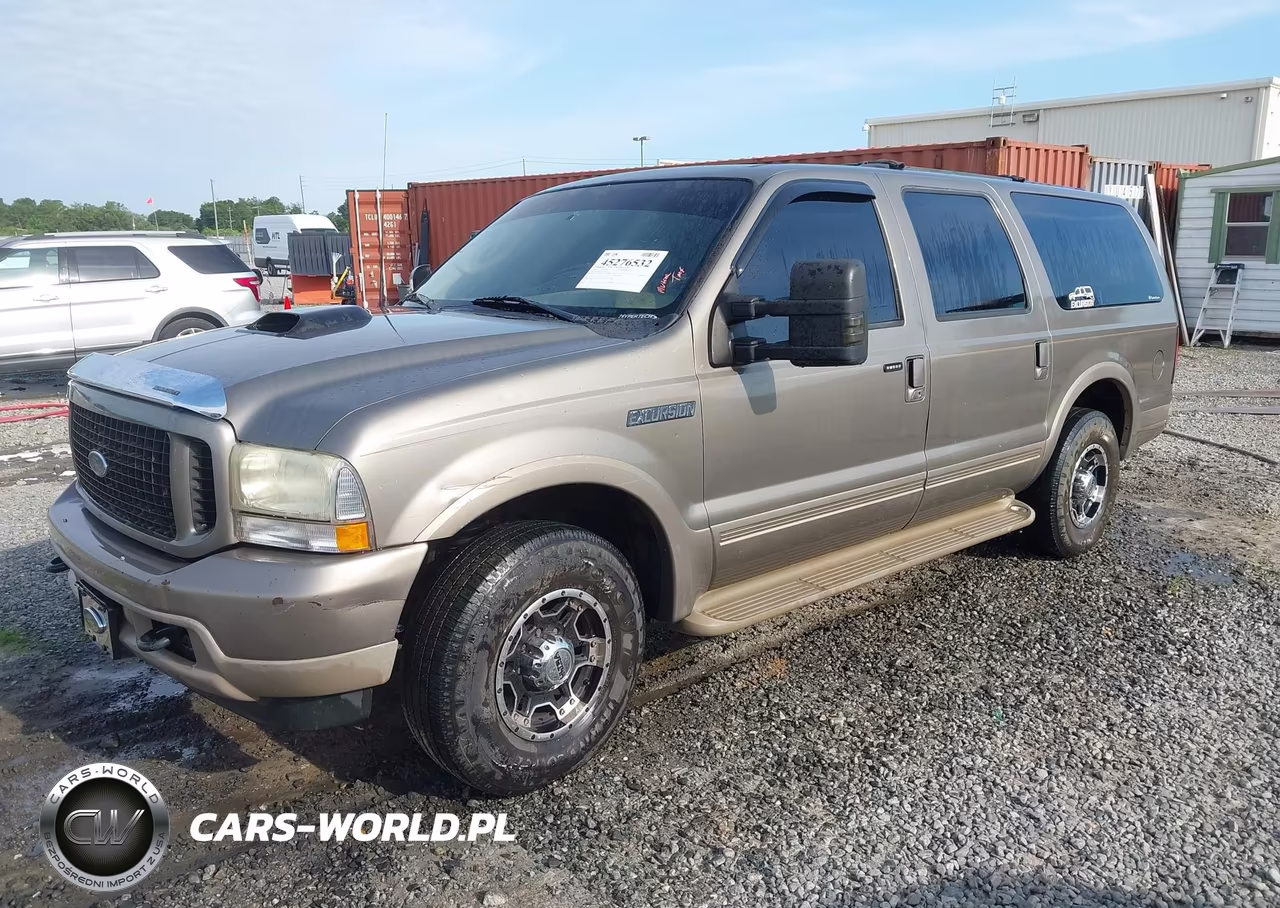 2003 Ford Excursion Eddie Bauer VIN:1FMNU44S73EC54336 - 2