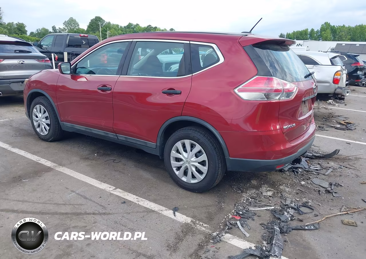 2016 Nissan Rogue S-Sl-Sv VIN:5N1AT2MV1GC822081 - 3