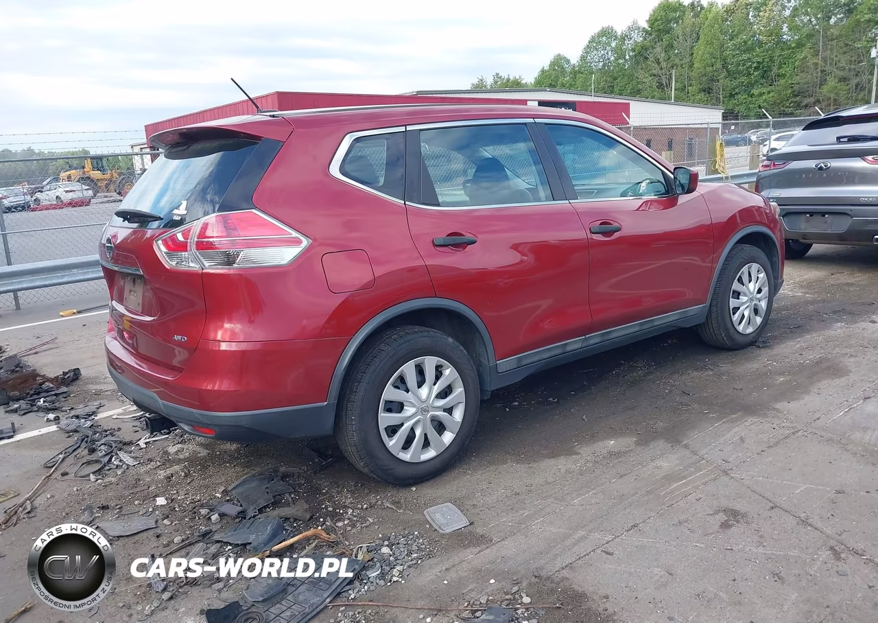 2016 Nissan Rogue S-Sl-Sv VIN:5N1AT2MV1GC822081 - 4