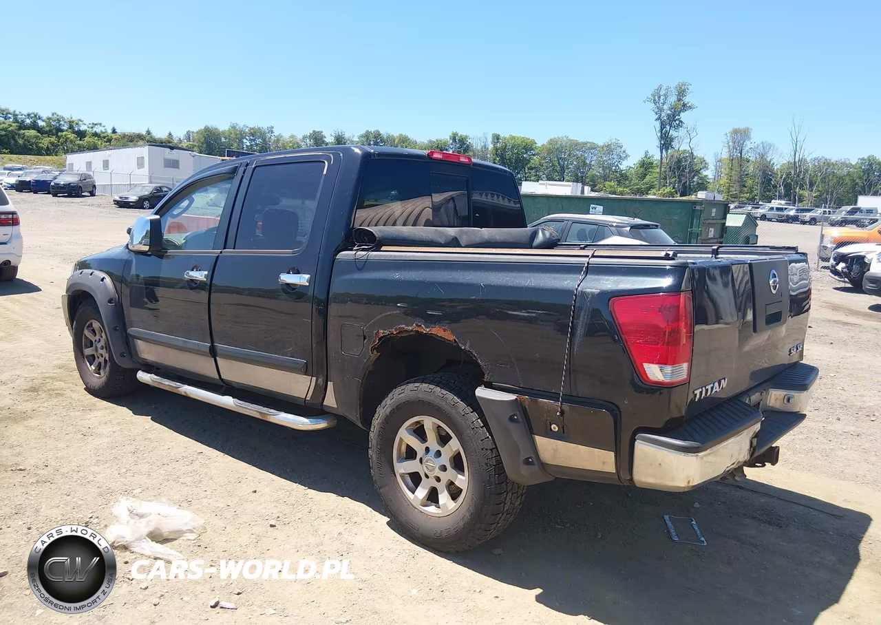 2004 Nissan Titan Se VIN:1N6AA07B64N581471 - 3