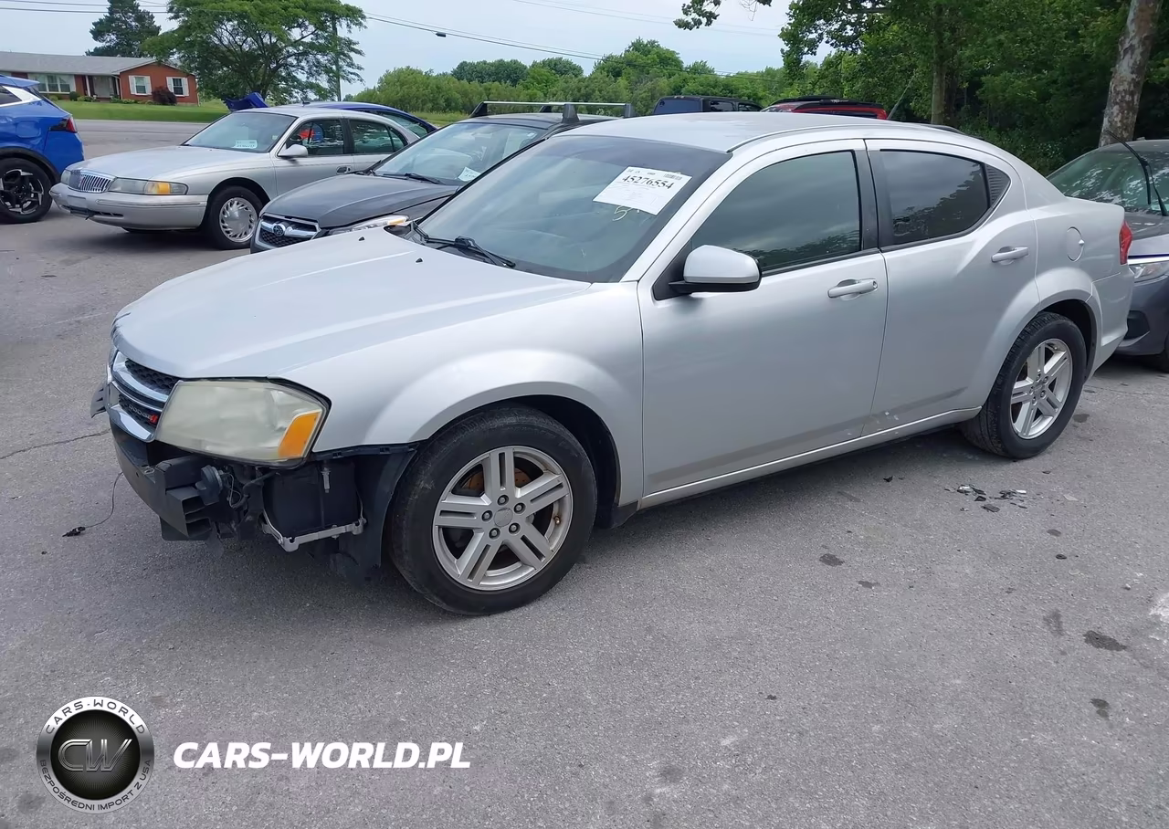 2012 Dodge Avenger Sxt VIN:1C3CDZCBXCN272358 - 2