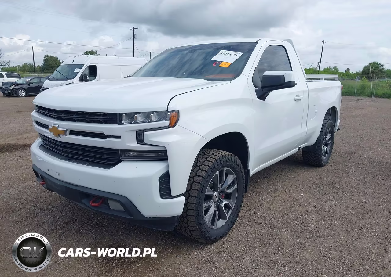 2020 Chevrolet Silverado 1500 2Wd Long Bed Wt VIN:3GCNWAEF5LG247795 - 2