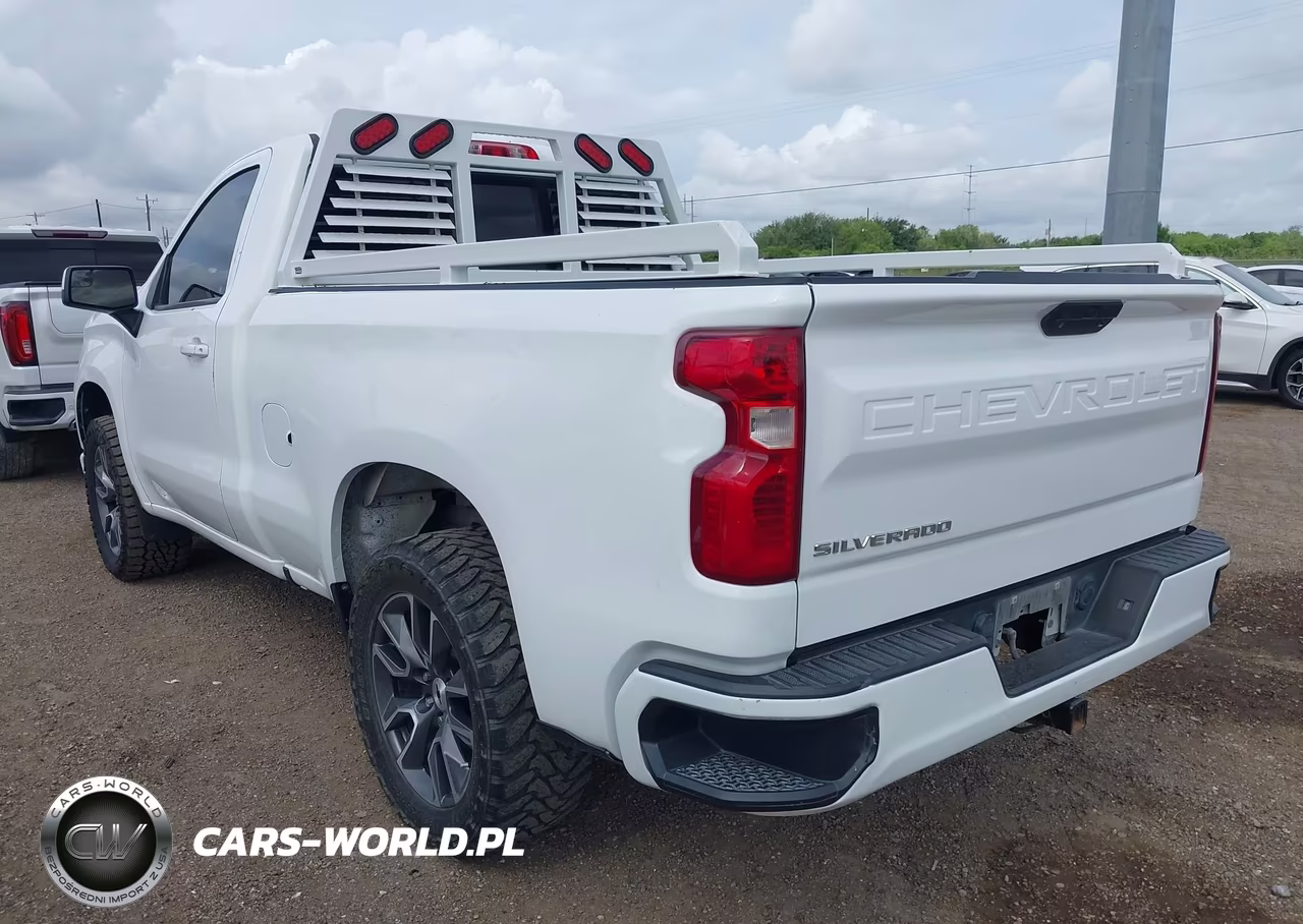 2020 Chevrolet Silverado 1500 2Wd Long Bed Wt VIN:3GCNWAEF5LG247795 - 3