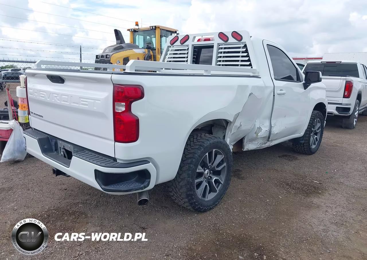 2020 Chevrolet Silverado 1500 2Wd Long Bed Wt VIN:3GCNWAEF5LG247795 - 4