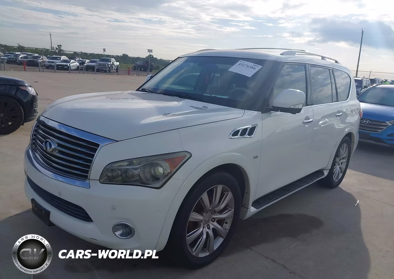 2014 Infiniti Qx80 VIN:JN8AZ2NE3E9063384 - 2
