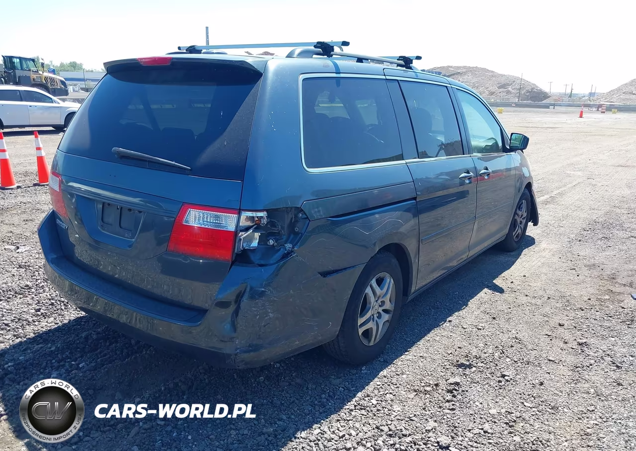 2006 Honda Odyssey Ex-L VIN:5FNRL38756B439271 - 4