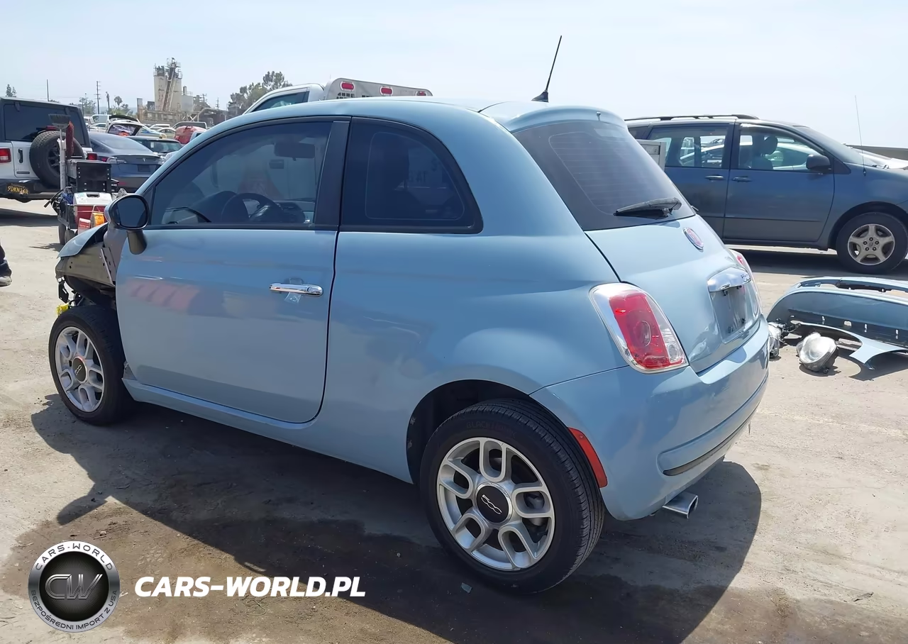 2013 Fiat 500 Pop VIN:3C3CFFAR5DT738854 - 3