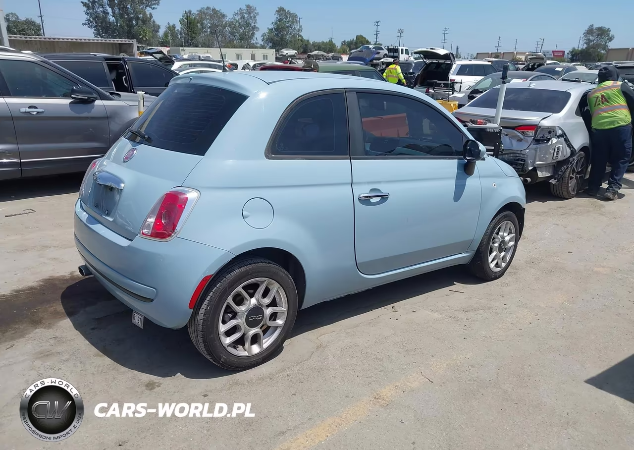 2013 Fiat 500 Pop VIN:3C3CFFAR5DT738854 - 4