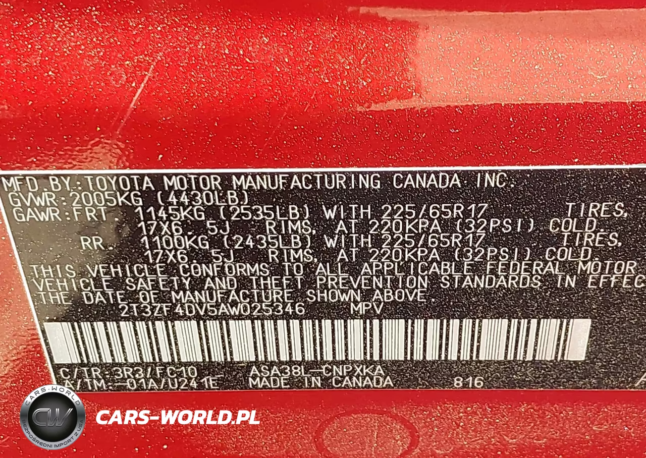 2010 Toyota Rav4 VIN:2T3ZF4DV5AW025346 - 9