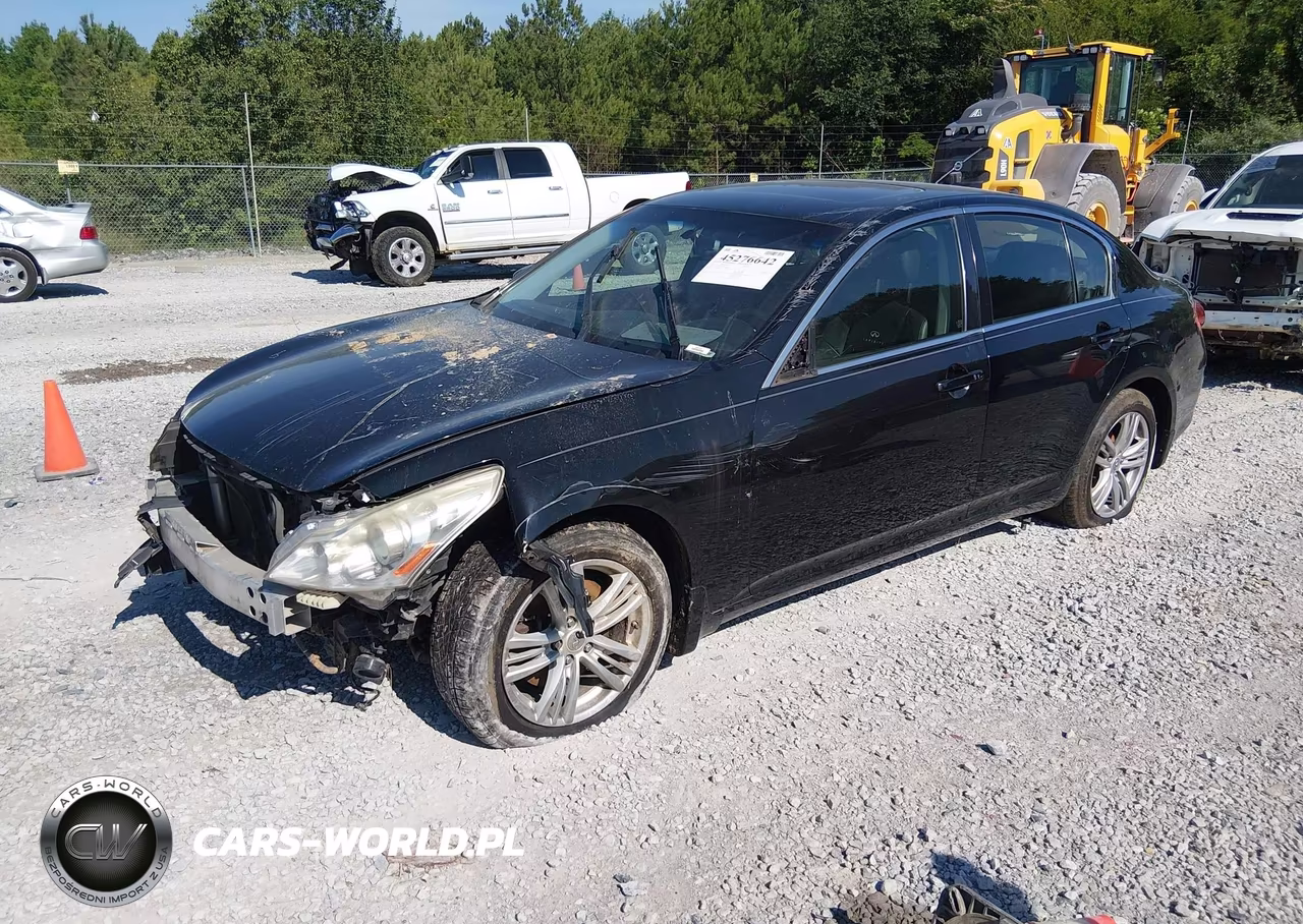 2013 Infiniti G37X VIN:JN1CV6ARXDM761019 - 2