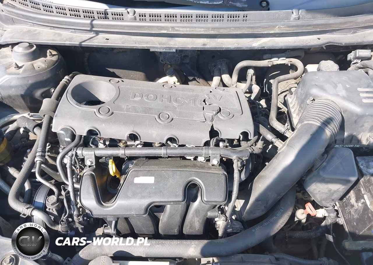 2010 Kia Forte Lx VIN:KNAFT4A2XA5846503 - 10