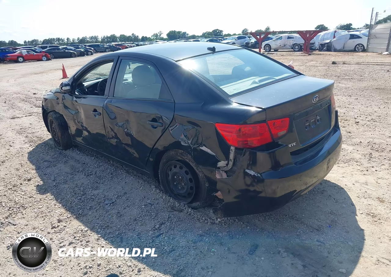 2010 Kia Forte Lx VIN:KNAFT4A2XA5846503 - 3