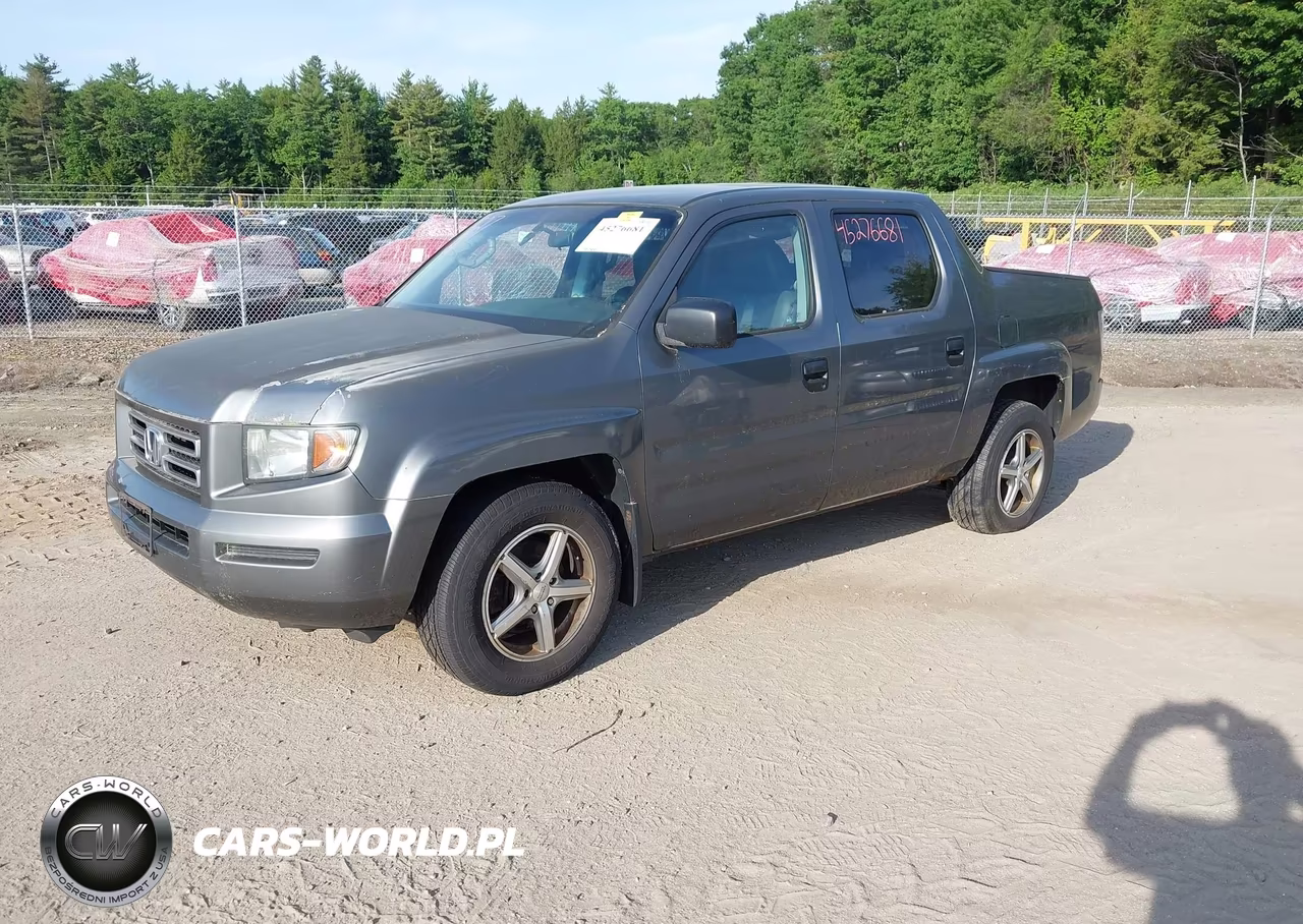 2007 Honda Ridgeline Rt VIN:2HJYK16247H508372 - 2